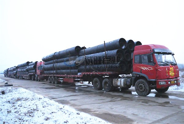 鋼塑復合管發貨